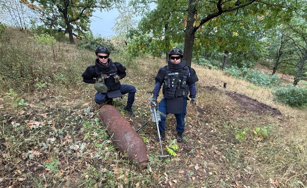 У Харківській області знайшли бомбу часів Другої світової