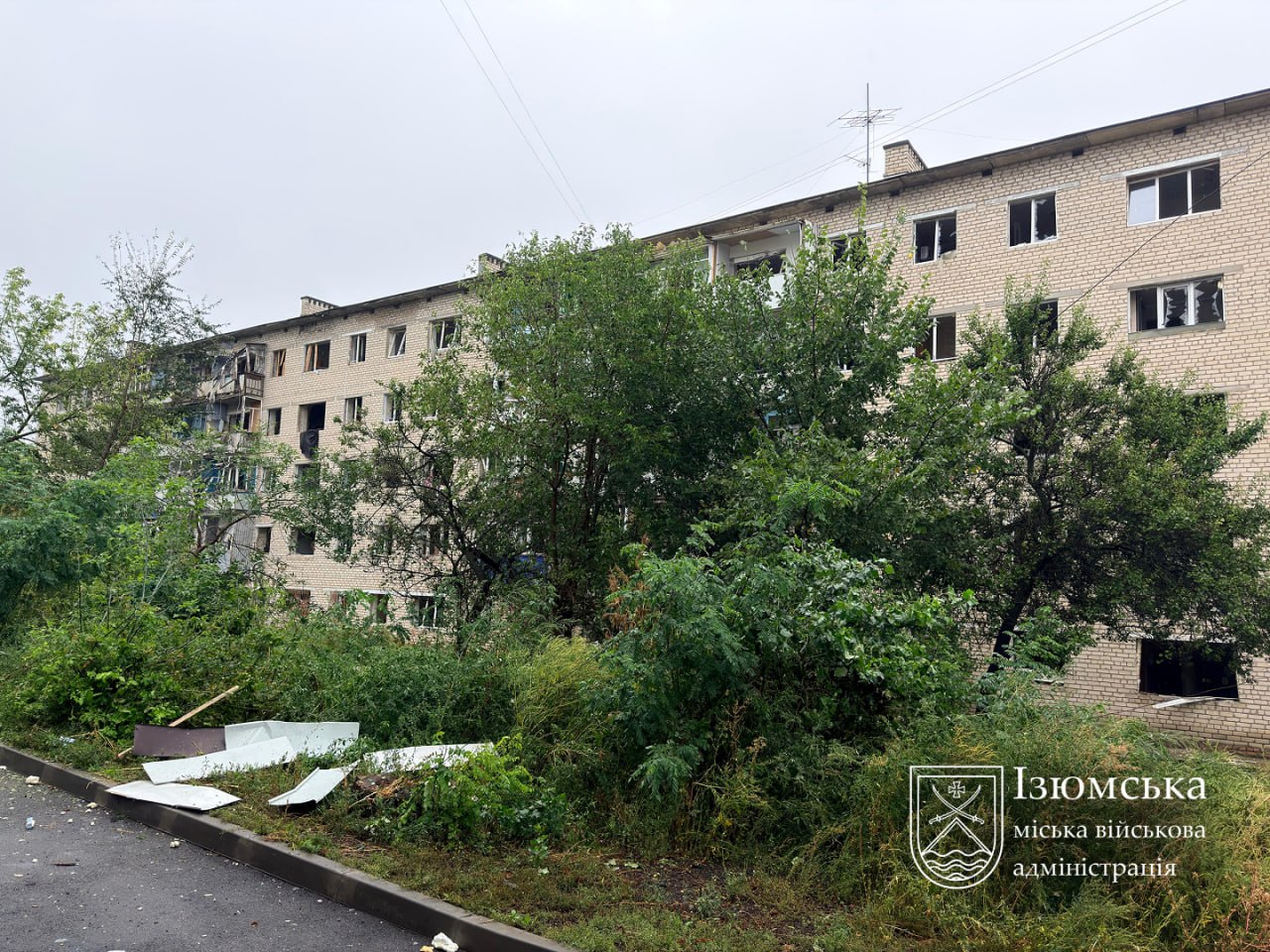 Ізюм після обстрілу частково залишився без світла, води та зв'язку