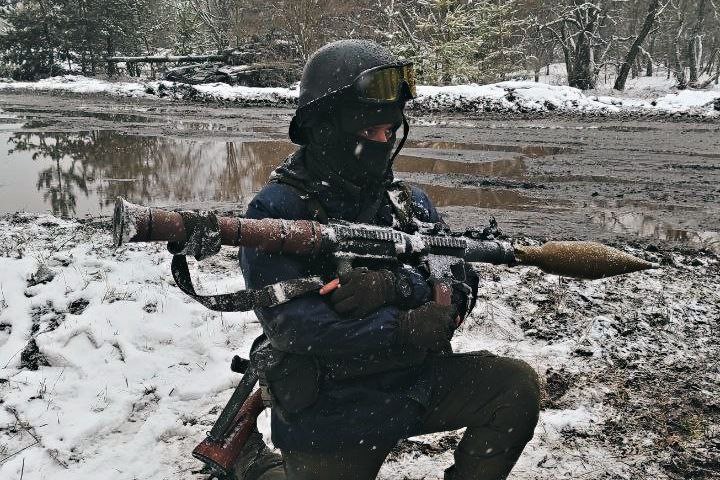 Александр Середний, боец Нацгвардии