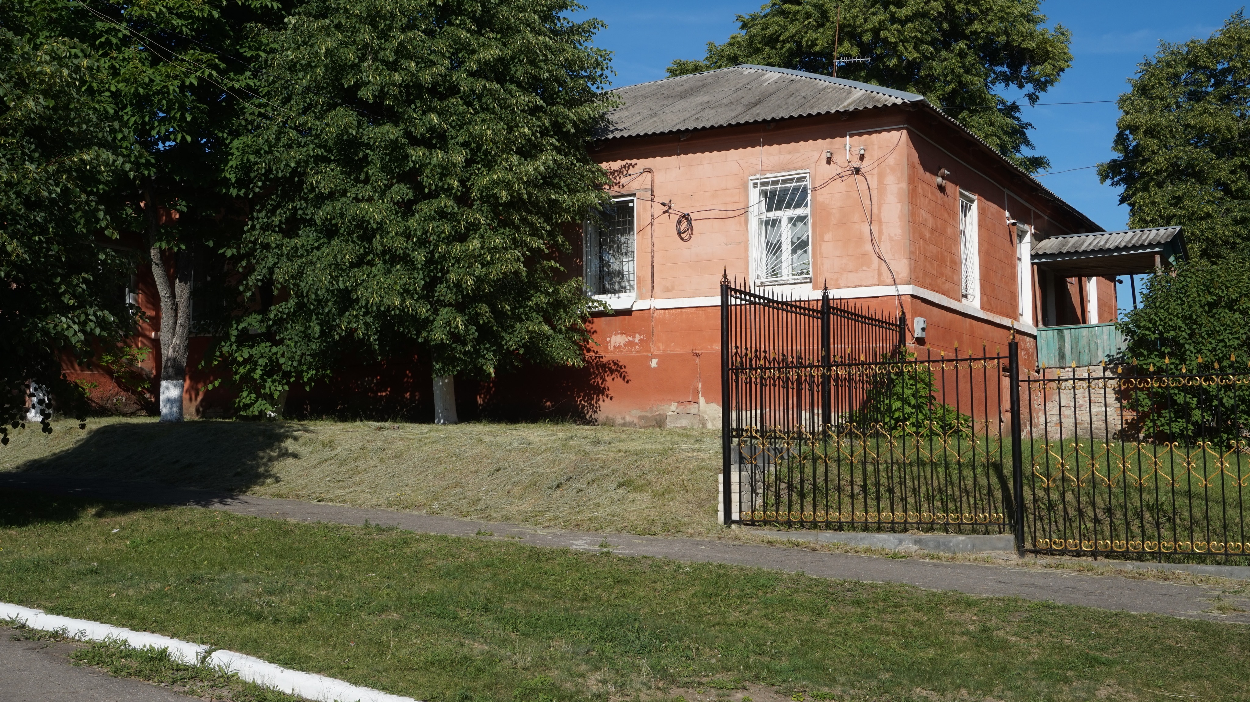усадебный дом Ковалевских в имении Пан Ивановка Скородиновка, фото А. Парамонова 2018 год