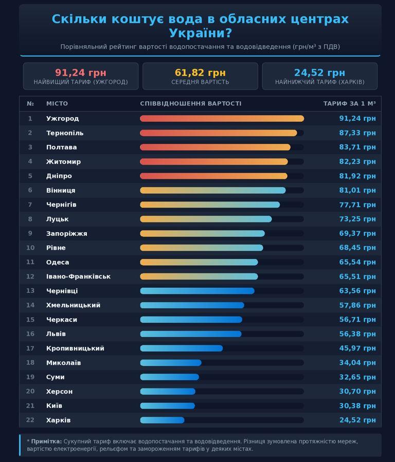 вода