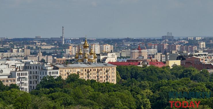 Вид с крыши Госпрома. Фото: Сергей Козлов / KHARKIV Today