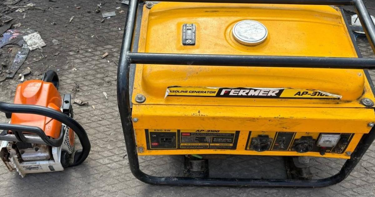 Житель Харківської області вкрав прибудинковий генератор