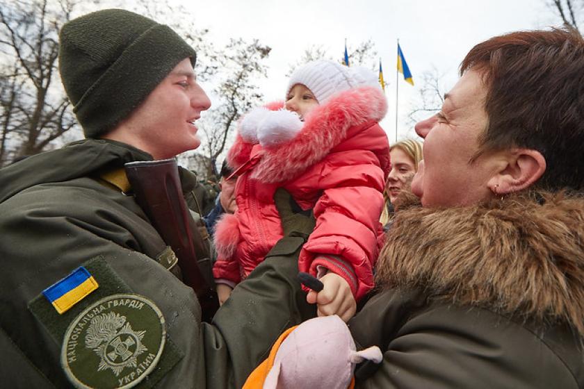 присяга. Фото: Сергей Козлов/KHARKIV Today