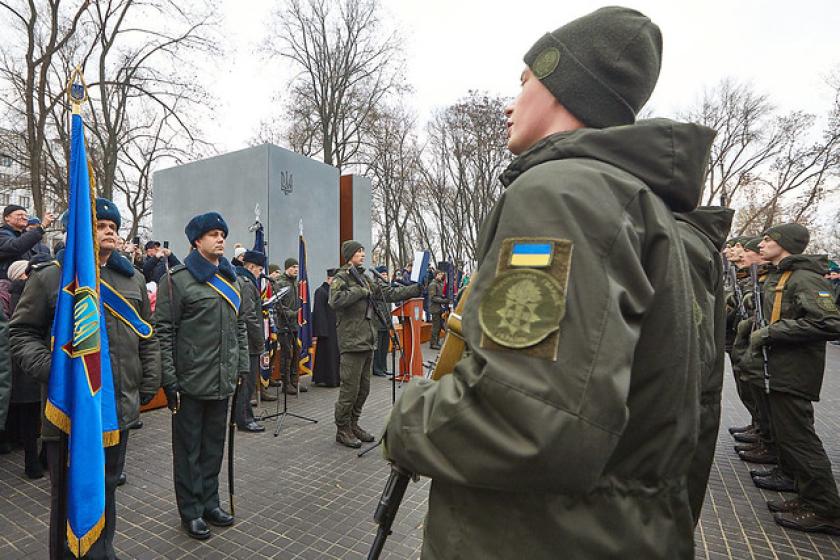 присяга. Фото: Сергей Козлов/KHARKIV Today