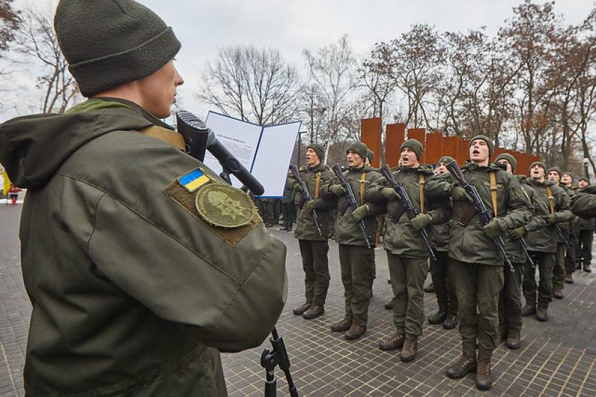 присяга. Фото: Сергей Козлов/KHARKIV Today