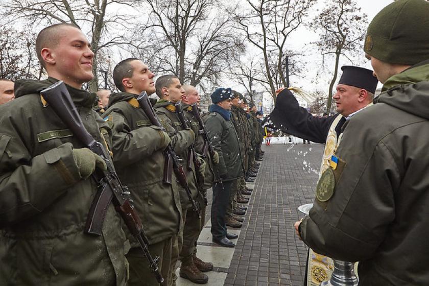 присяга. Фото: Сергей Козлов/KHARKIV Today
