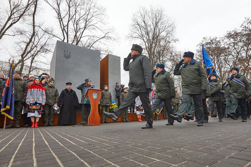 присяга. Фото: Сергей Козлов/KHARKIV Today
