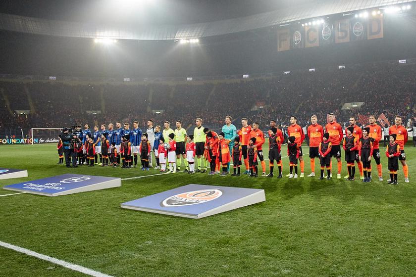 "Шахтер" - "Аталанта", Фото: Сергей Козлов / KHARKIV Today