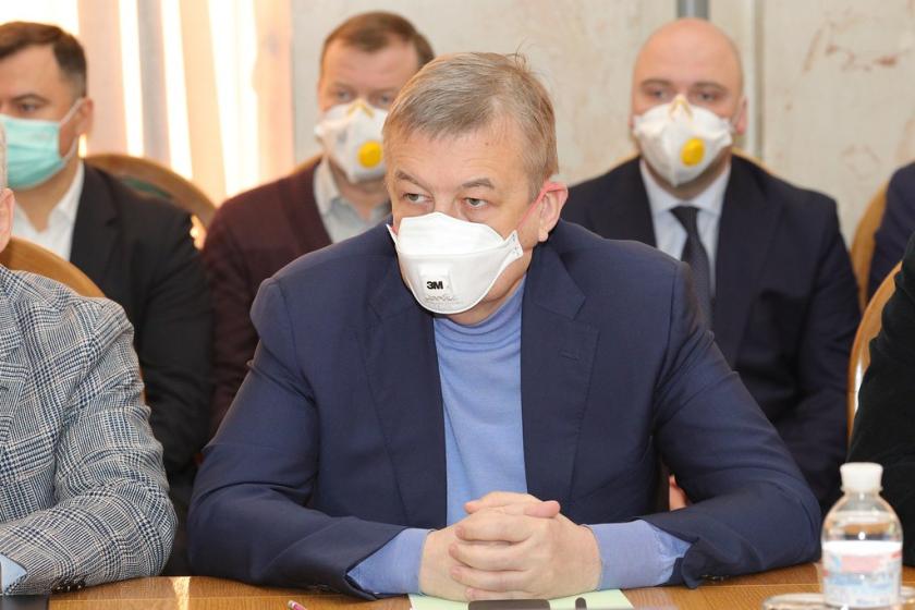 Сергей Чернов в Харьковской ОГА. Фото: Сергей Козлов / KHARKIV Today