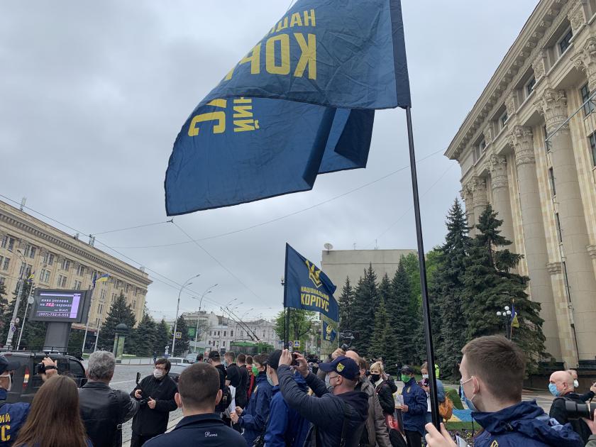 Акция "Проти ватних призначень". Фото: Накорпус