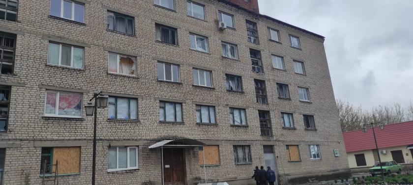 обстріли, Вовчанськ 1