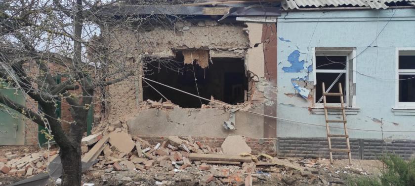 обстріли, Вовчанськ 1