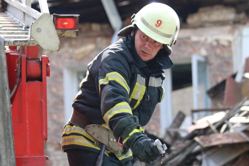 пожежа рятувальники ДСНС 1