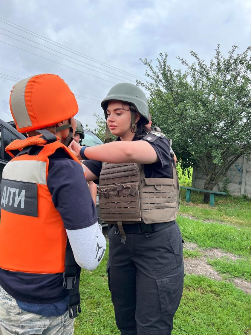 евакуація, діти 1