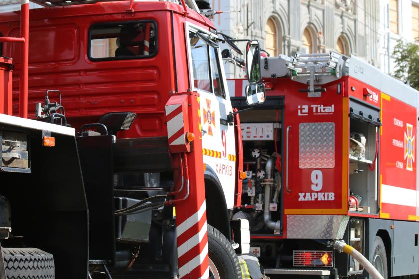 пожежа рятувальники ДСНС 1