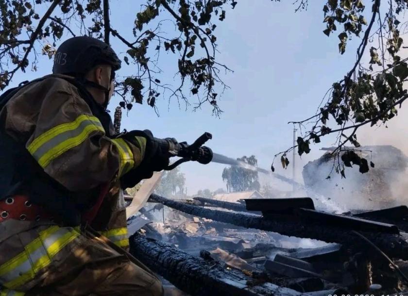 пожежа Вовчанськ 1