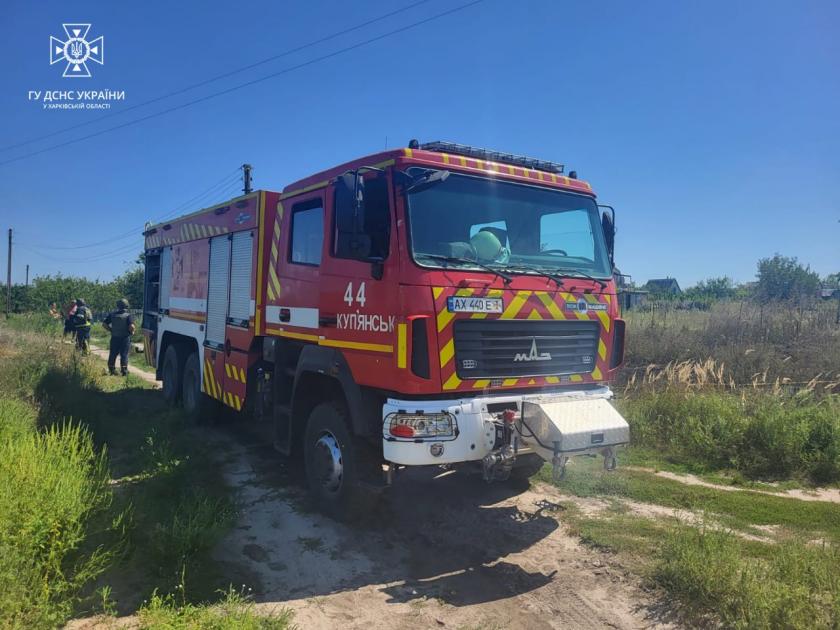 пожежа, Куп’янський район 1