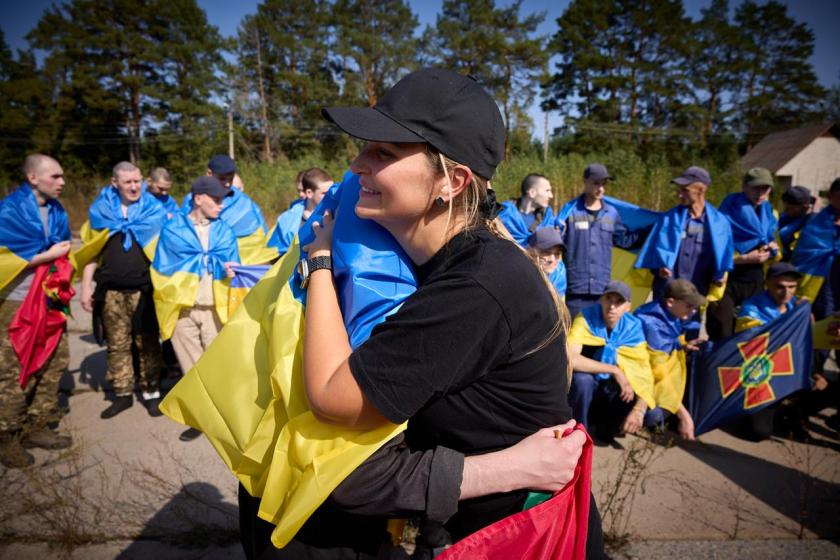 Із російського полону повернули чотирьох мешканців Харківщини — бійців "Азову" та Кракена