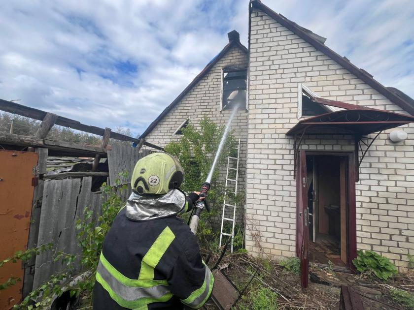 Під час пожежі у Харківському районі загинув чоловік