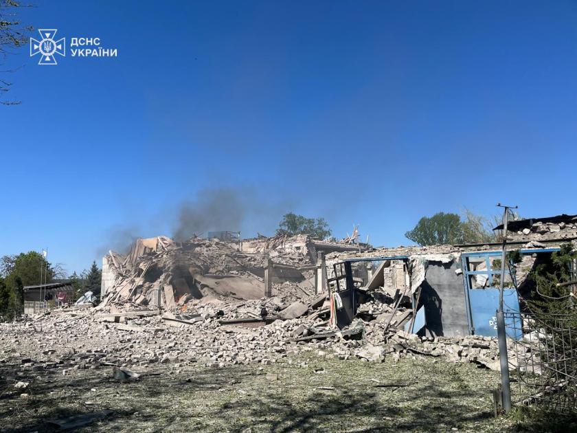 Пожежна частина на Харківщині зазнала удару авіабомбою