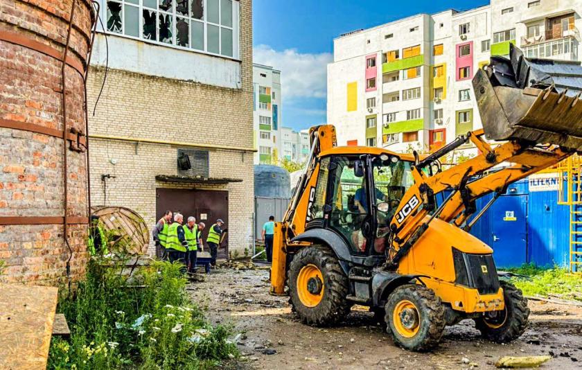 Росіяни зруйнували котельню у Харкові