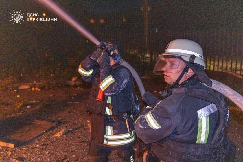 Комбінована атака росіян на Харків: постраждали троє рятувальників