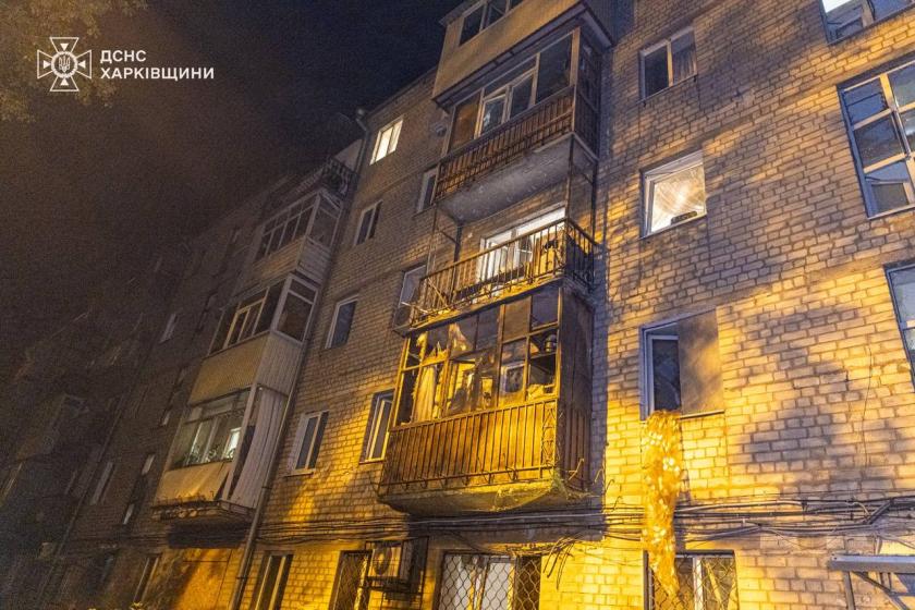 Комбінована атака росіян на Харків: постраждали троє рятувальників