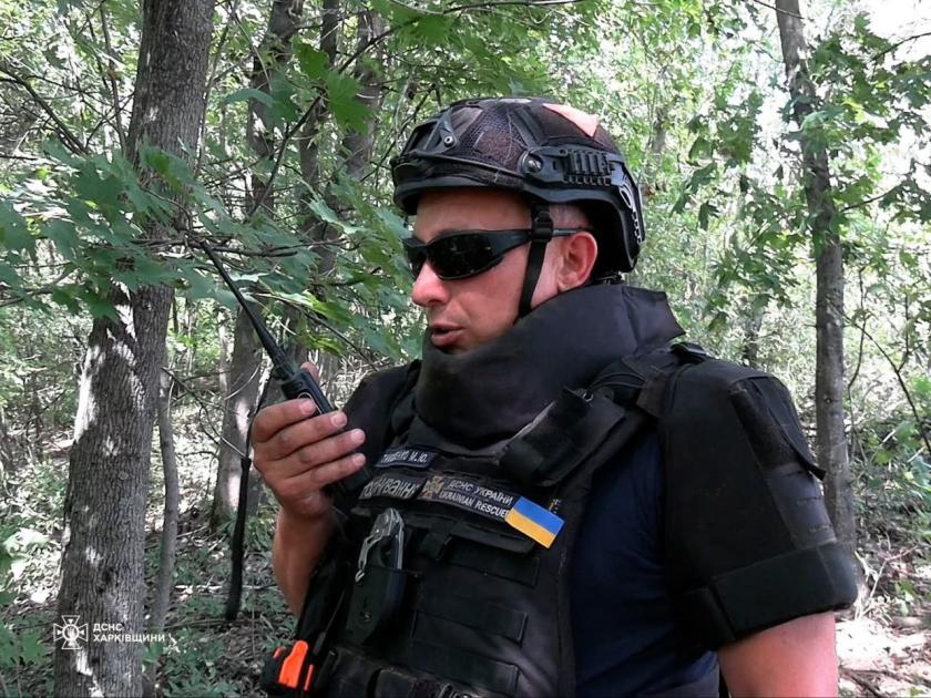 Піротехніки знешкодили вибухівку у лісі на Харківщині