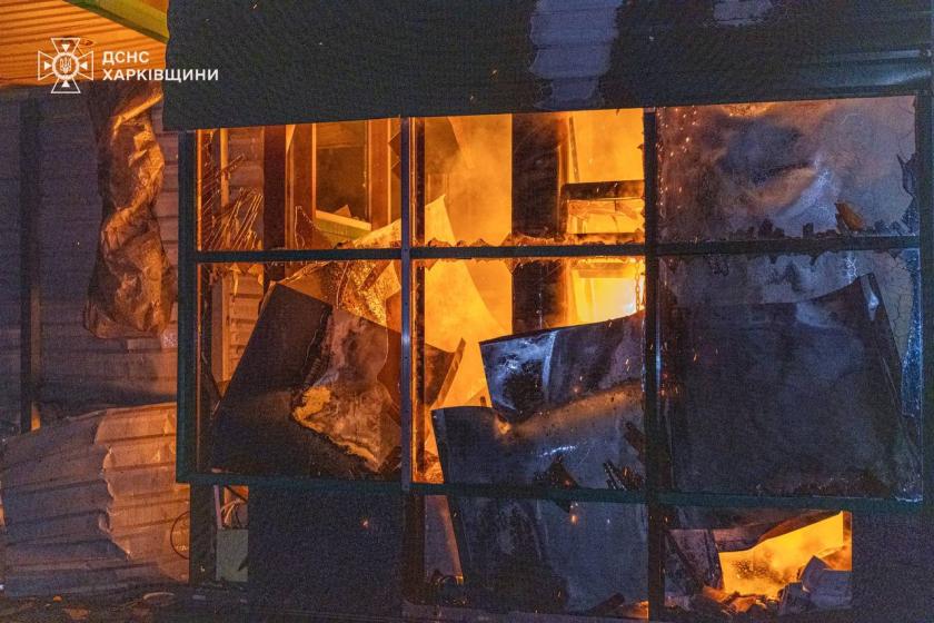 Комбінована атака росіян на Харків: постраждали троє рятувальників