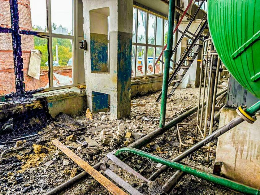 Росіяни зруйнували котельню у Харкові