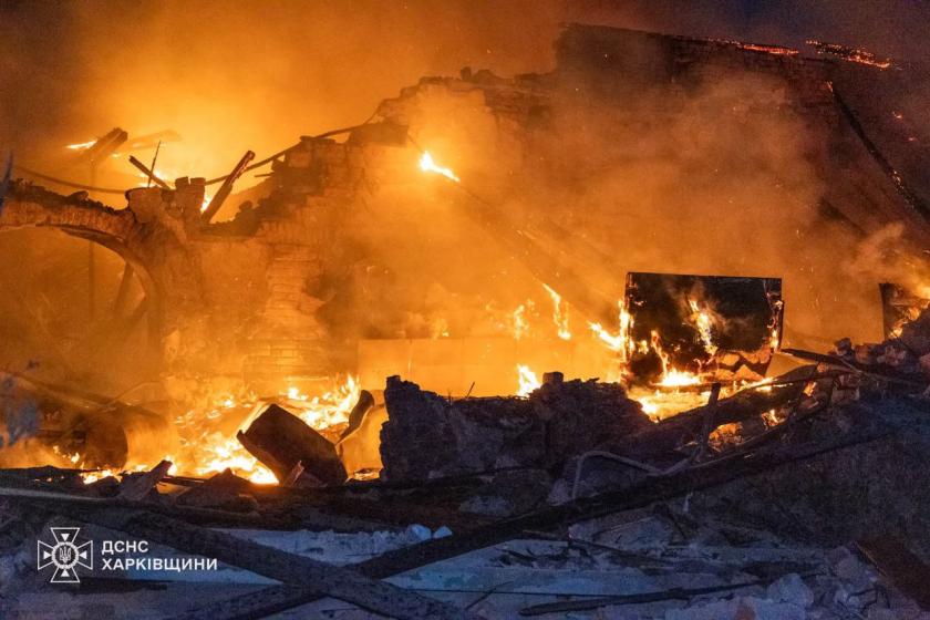 Російський безпілотник атакував уночі Харків