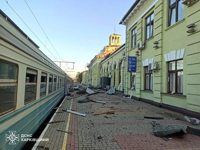 Пошрамований: який вигляд має вокзал у Харківській області після найбільшої атаки
