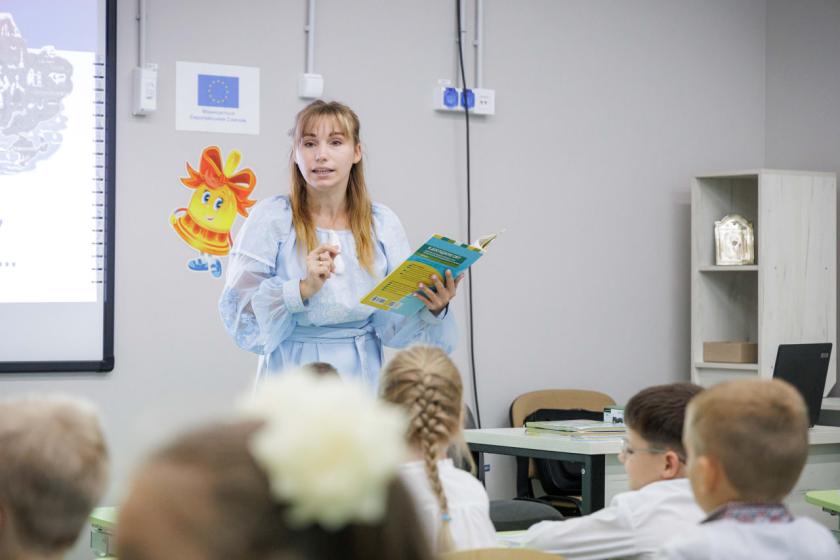 Як виглядає підземна школа в селищі Коротич поблизу Харкова
