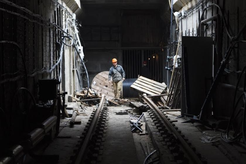 Строительство метро. Фото: Константин Чегринский / 2day.kh.ua