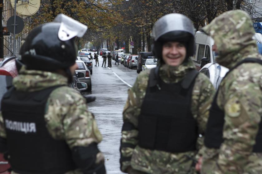 Обыск в квартире Александра Авакова. Фото: Константин Чегринский / KHARKIV Today Фото: Константин Чегринский / KHARKIV Today