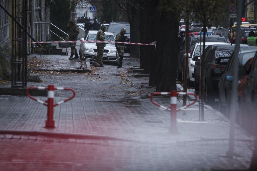 Обыск в квартире Александра Авакова. Фото: Константин Чегринский / KHARKIV Today Фото: Константин Чегринский / KHARKIV Today