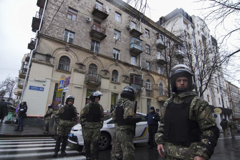 Обыск в квартире Александра Авакова. Фото: Константин Чегринский / KHARKIV Today Фото: Константин Чегринский / KHARKIV Today