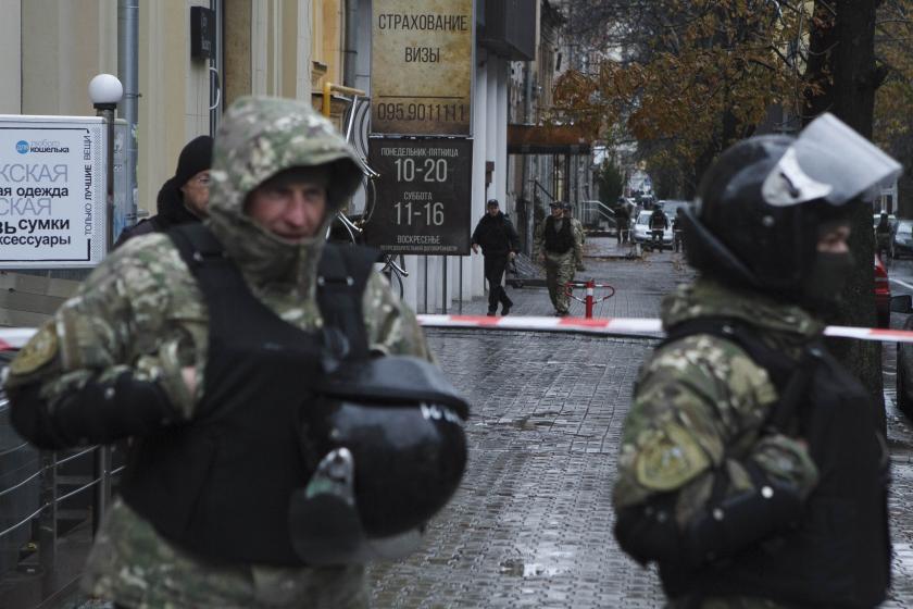 Обыск в квартире Александра Авакова. Фото: Константин Чегринский / KHARKIV Today Фото: Константин Чегринский / KHARKIV Today