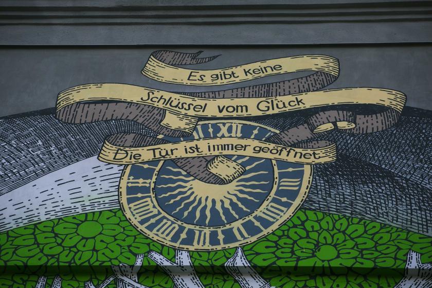 Открытие мурала на улице Пушкинской. Фото: Константин Чегринский / KHARKIV Today Фото: Константин Чегринский / KHARKIV Today