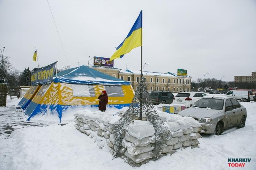 снегопад Харьков