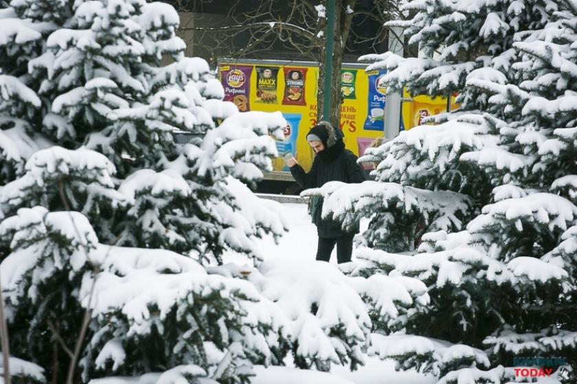 снегпад в Харькове