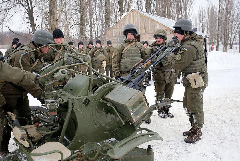 В Харькове завершились соревнования на лучший расчет. Фото: Нацгвардия.