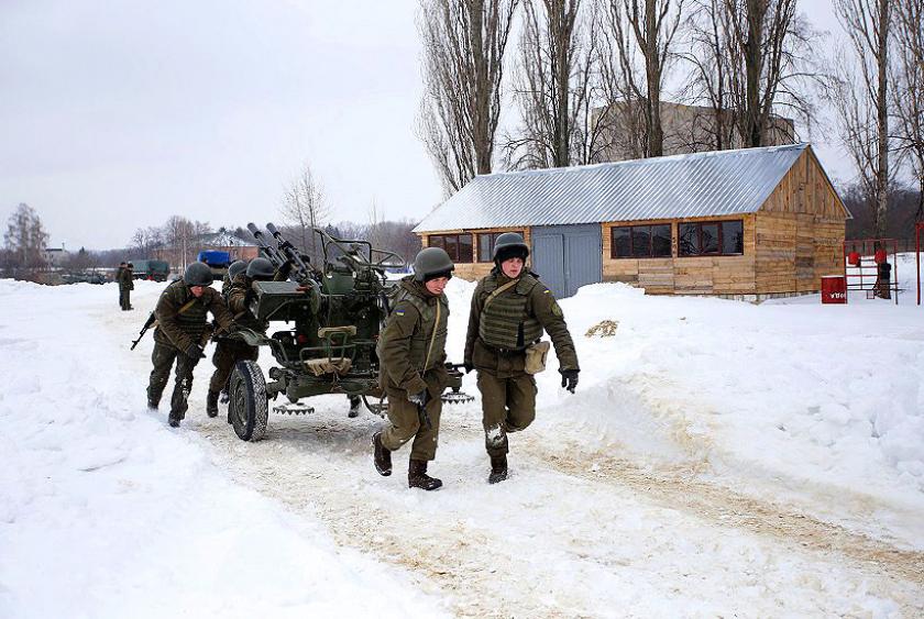 В Харькове завершились соревнования на лучший расчет. Фото: Нацгвардия.
