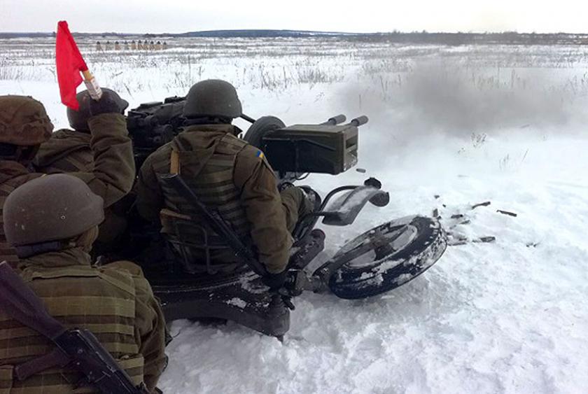 В Харькове завершились соревнования на лучший расчет. Фото: Нацгвардия.