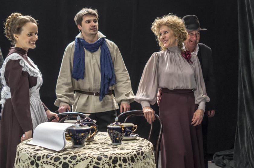 Съемки фильма о харьковском художнике Вагриче Бахчаняне. Фото: magikafilm.com.ua