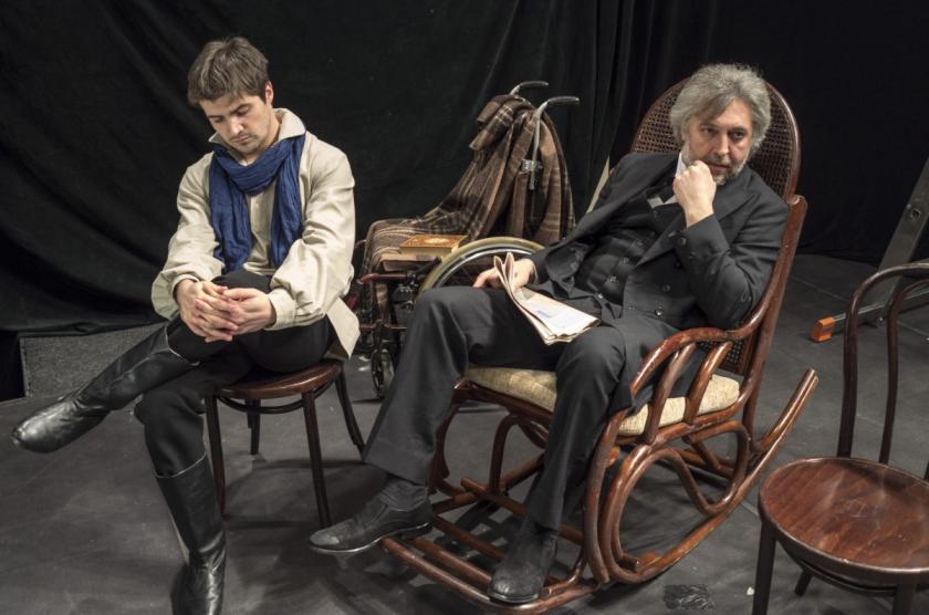 Съемки фильма о харьковском художнике Вагриче Бахчаняне. Фото: magikafilm.com.ua