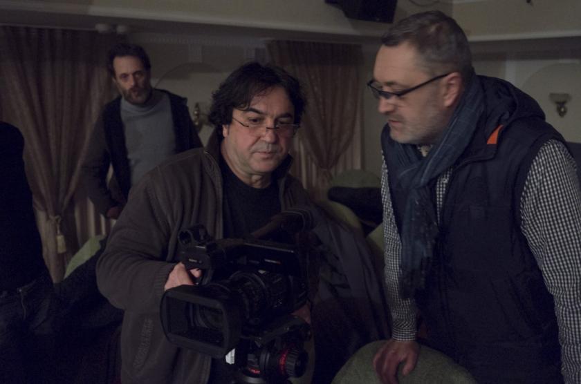 Съемки фильма о харьковском художнике Вагриче Бахчаняне. Фото: magikafilm.com.ua