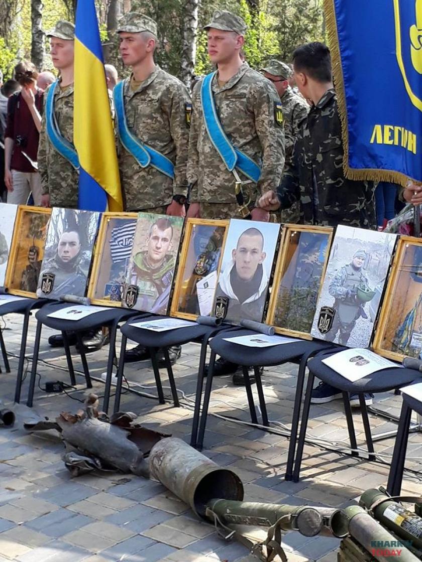 В Киеве открыли памятник Мирославу Мысле. Фото: KHARKIV Today