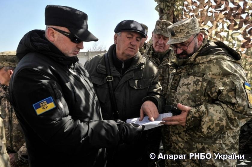 Украина проводит испытания ракетного комплекса "Ольха". Фото: СНБО